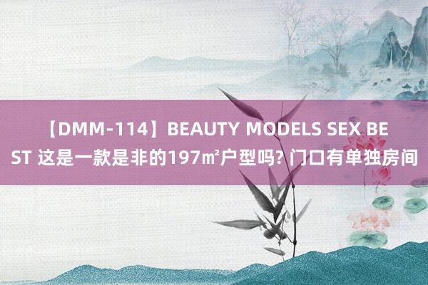 【DMM-114】BEAUTY MODELS SEX BEST 这是一款是非的197㎡户型吗? 门口有单独房间