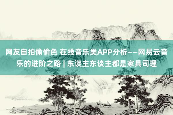 网友自拍偷偷色 在线音乐类APP分析——网易云音乐的进阶之路 | 东谈主东谈主都是家具司理